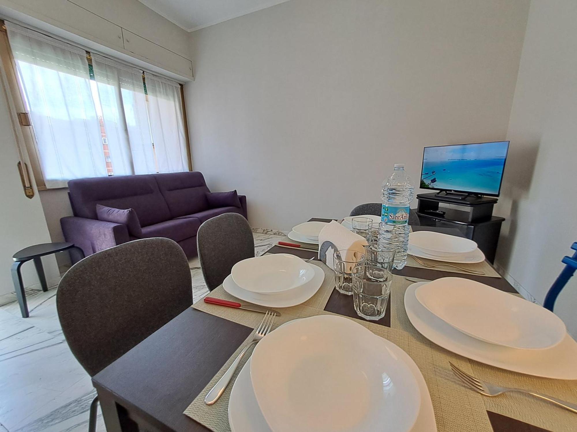 Torre Spaccata For 6 With Parking
